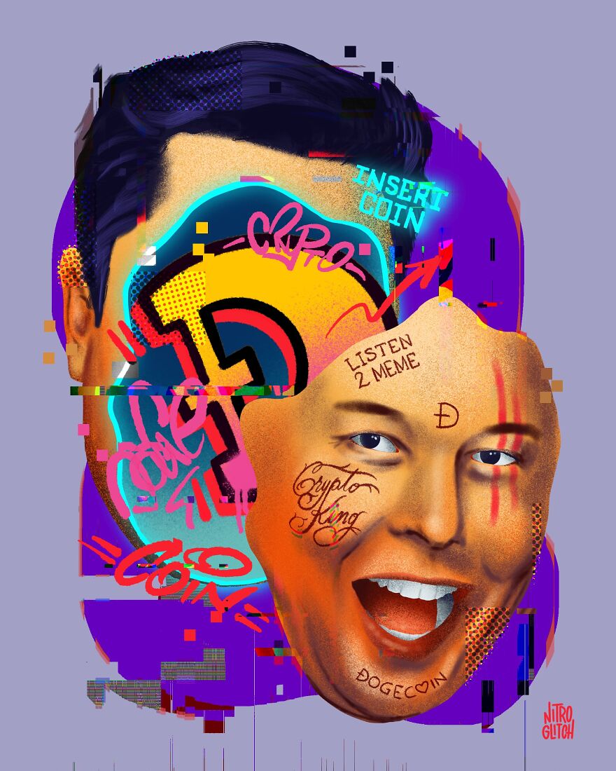 My Digital Mixed Media Portraits
