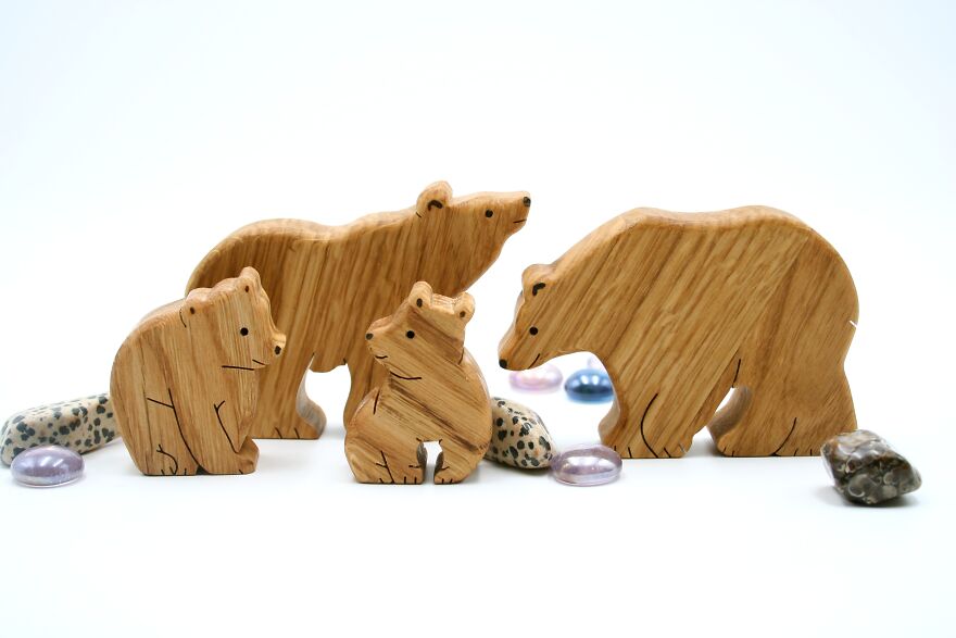 Bears (Oak Wood)