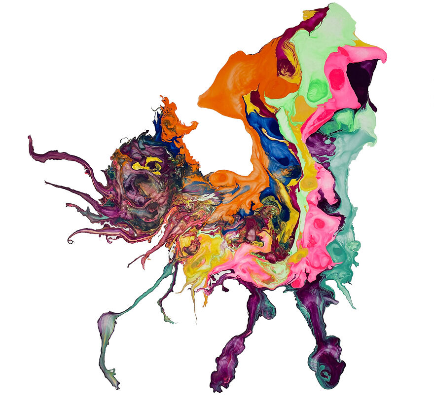 We Spent The Last 6 Years Developing A New Technique Of Unique Abstract Painting