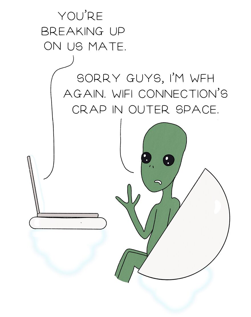 The Signal Starts Getting A Bit Dodgy Once You Hit The Upper Atmosphere