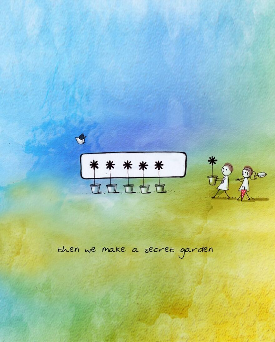 Indian Artist Make Beautiful Surreal Illustrations About Love And Life