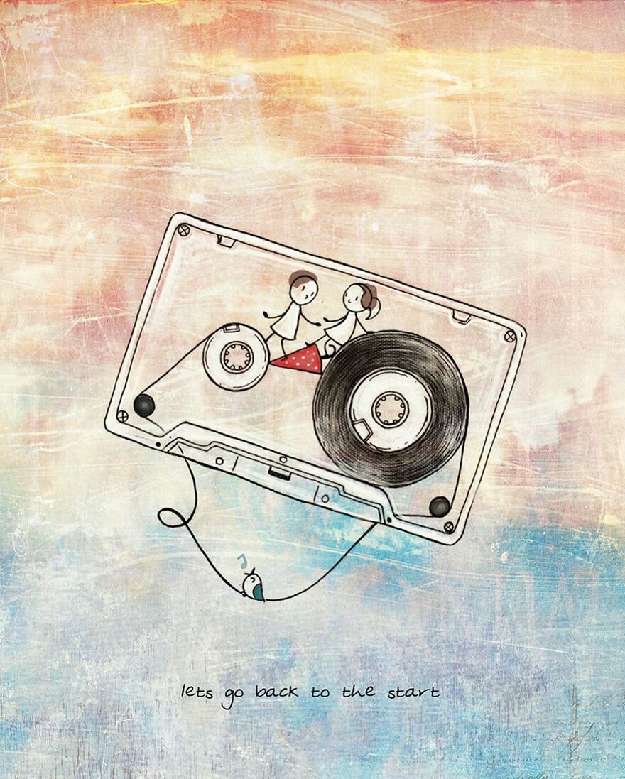 Indian Artist Make Beautiful Surreal Illustrations About Love And Life