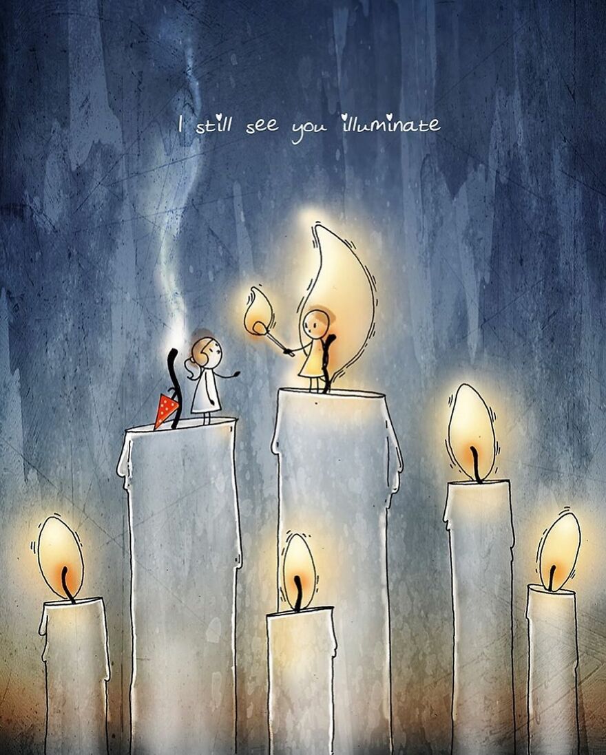 Indian Artist Make Beautiful Surreal Illustrations About Love And Life