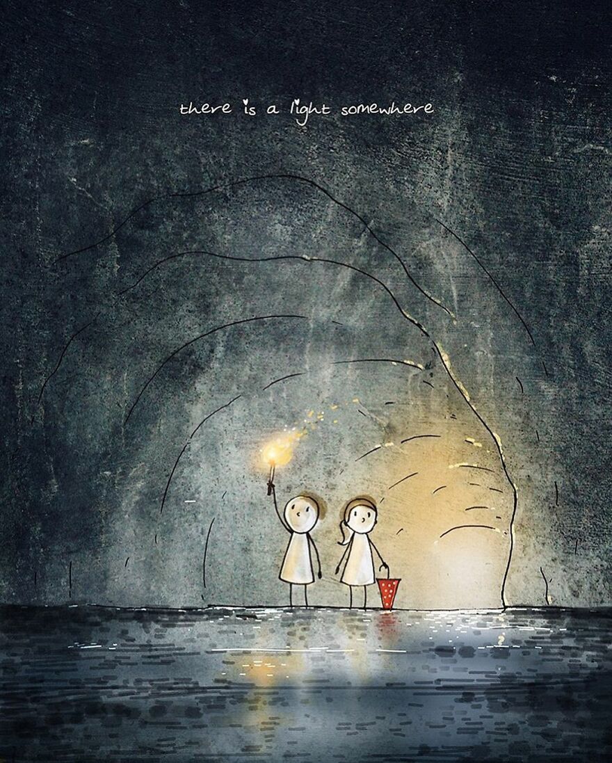 Indian Artist Make Beautiful Surreal Illustrations About Love And Life