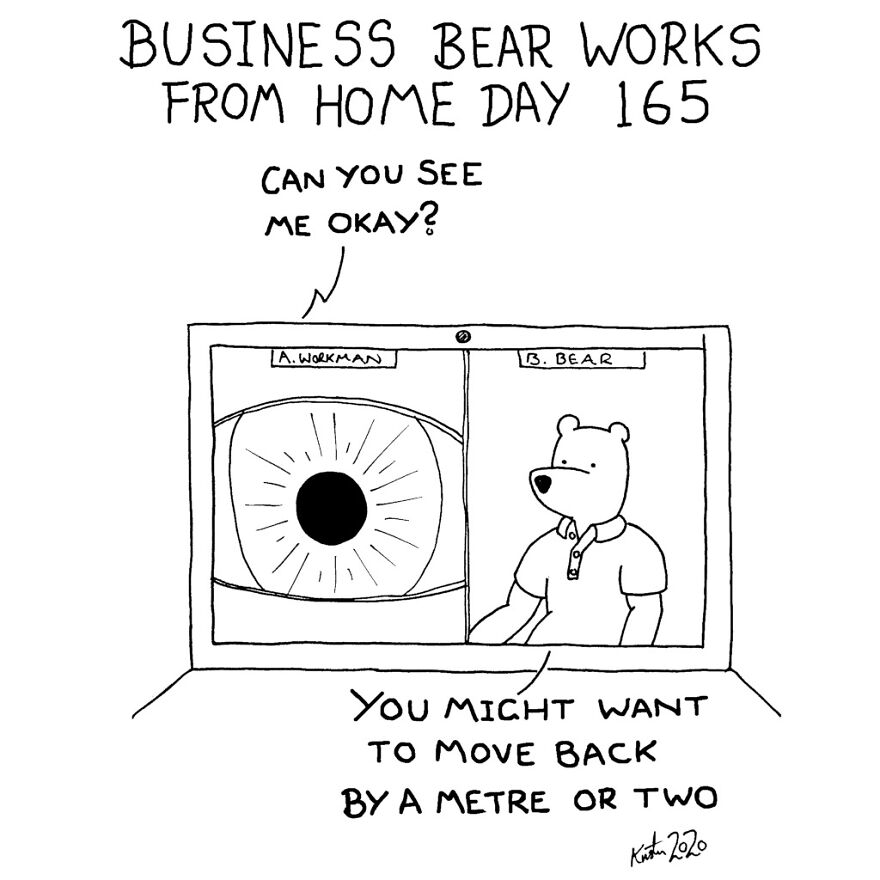 I've Spent The Last Year Drawing A Comic About Working From Home (10 Comics)