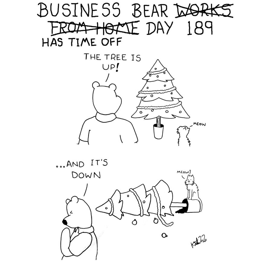 I've Spent The Last Year Drawing A Comic About Working From Home (10 Comics)