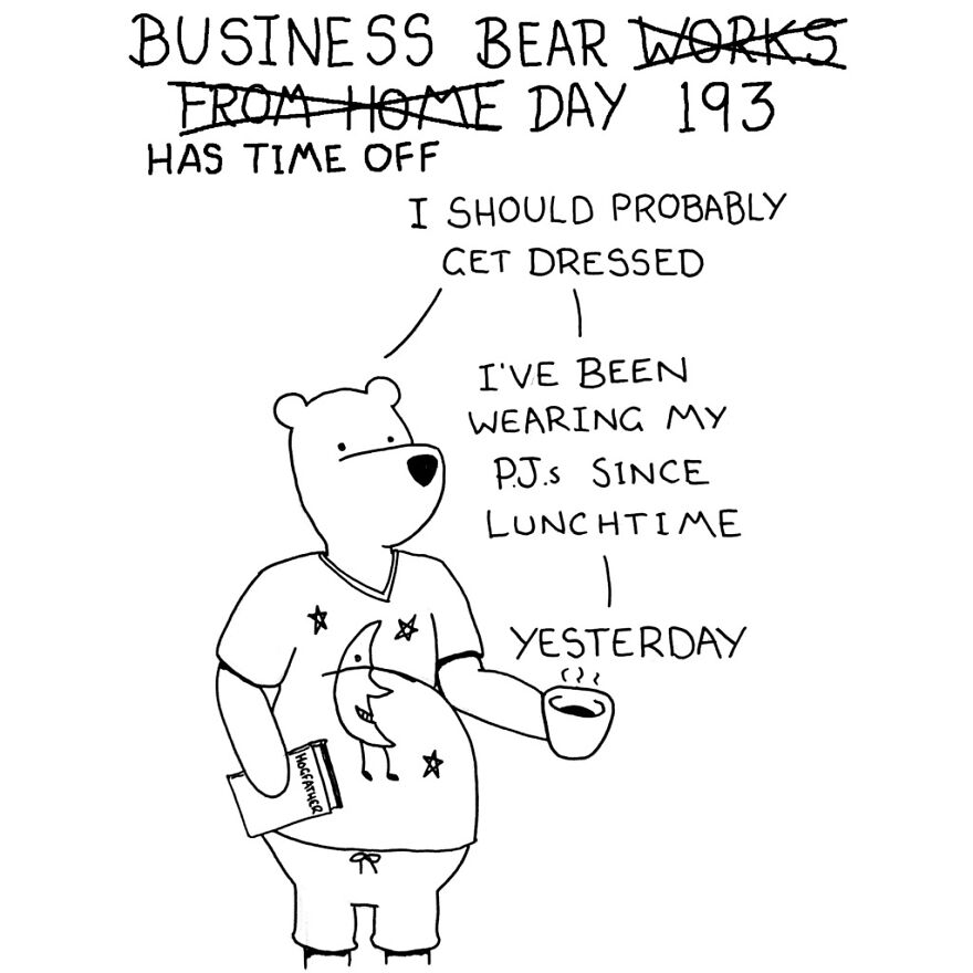 I've Spent The Last Year Drawing A Comic About Working From Home (10 Comics)