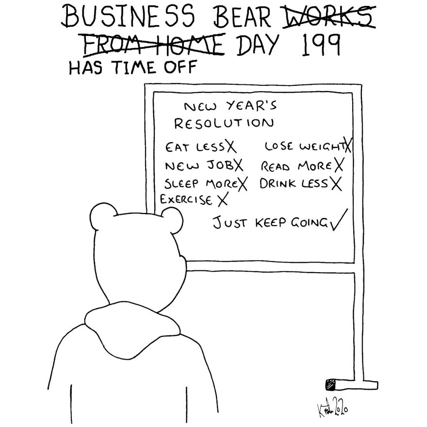 I've Spent The Last Year Drawing A Comic About Working From Home (10 Comics)