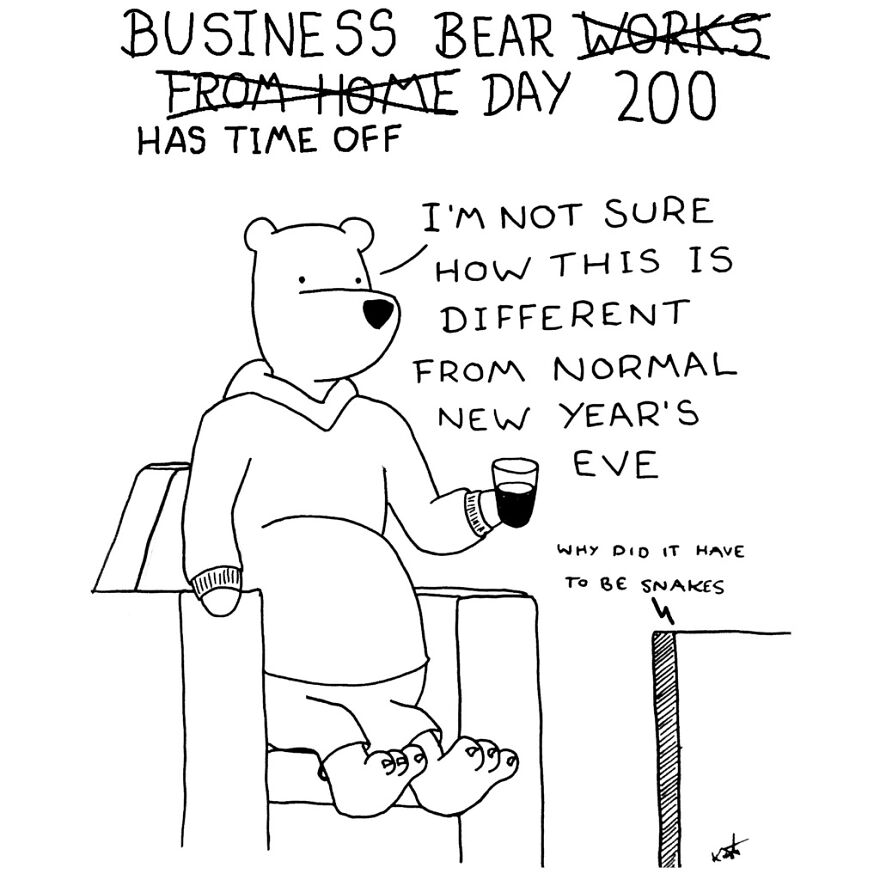 I've Spent The Last Year Drawing A Comic About Working From Home (10 Comics)