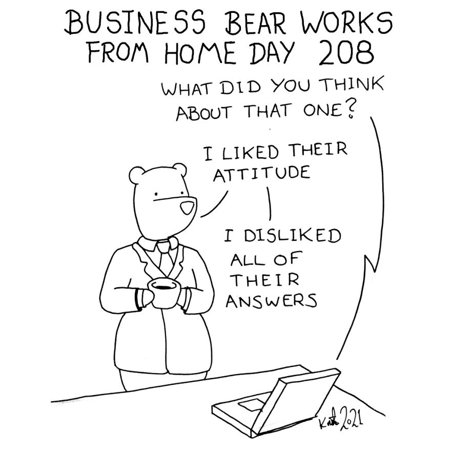 I've Spent The Last Year Drawing A Comic About Working From Home (10 Comics)