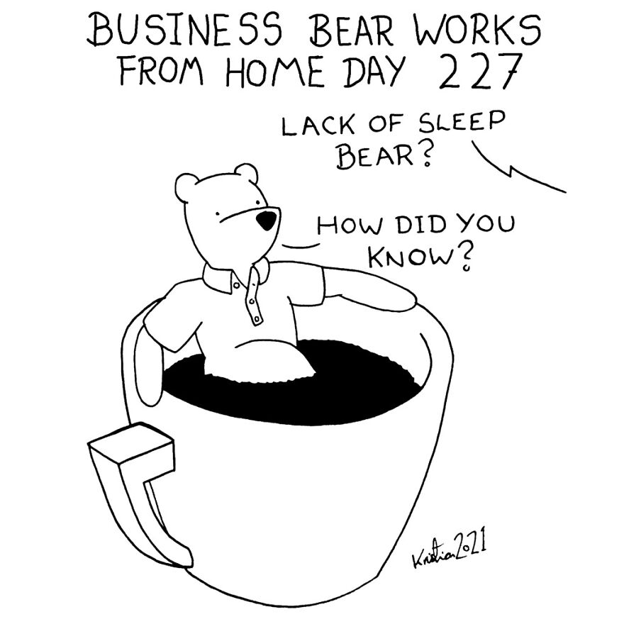 I've Spent The Last Year Drawing A Comic About Working From Home (10 Comics)