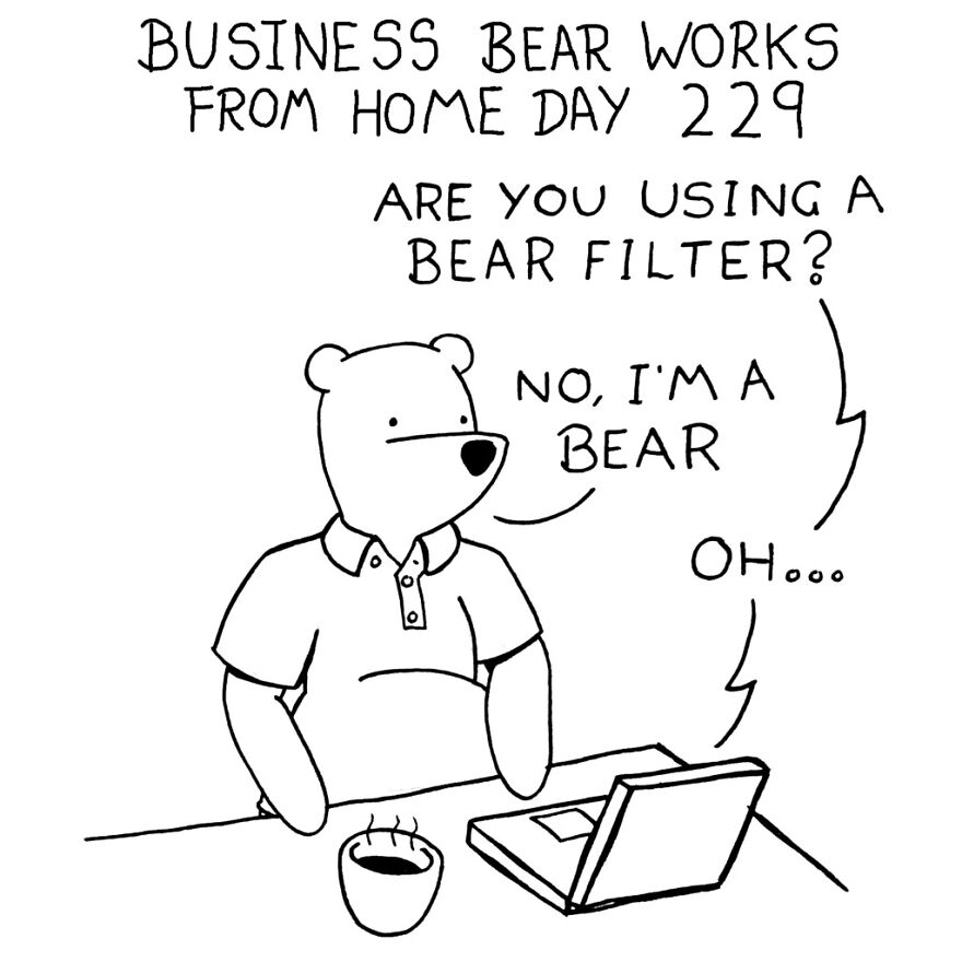 I've Spent The Last Year Drawing A Comic About Working From Home (10 Comics)