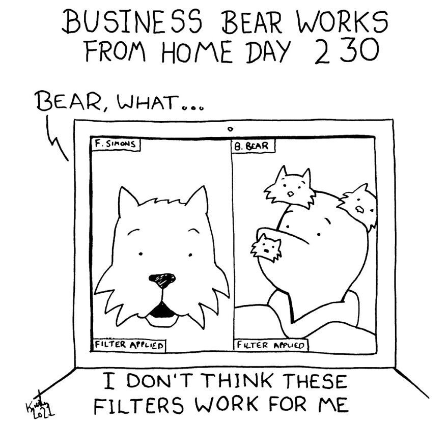 I've Spent The Last Year Drawing A Comic About Working From Home (10 Comics)