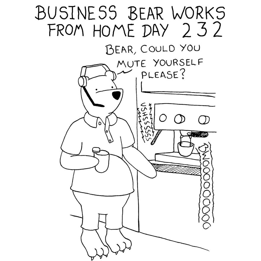 I've Spent The Last Year Drawing A Comic About Working From Home (10 Comics)