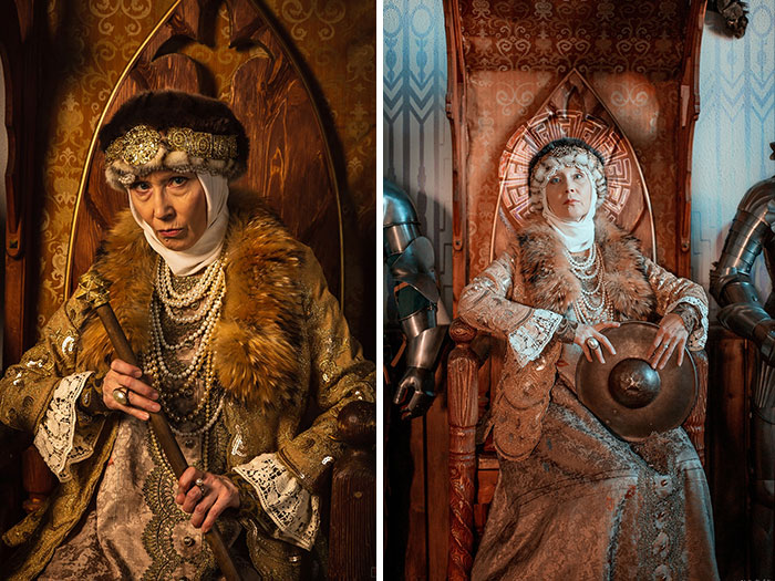 Russian Grandma Makes Amazing Cosplays With Materials Found In Flea Markets And Second Hand Stores