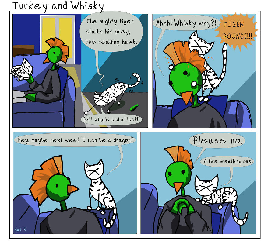 A Cartoon Cat Started Living In My Head And Made Some Demands. A Cartoon Cat Started Living In My Head And Made Some Demands.