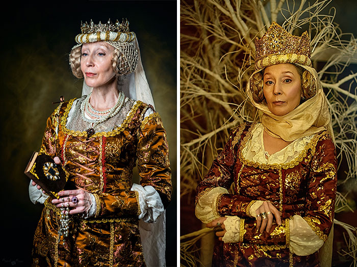 Russian Grandma Makes Amazing Cosplays With Materials Found In Flea Markets And Second Hand Stores