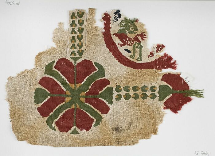 Shawl; Hanging, Byzantine Period (Attribution According To Style) (395 - 641)