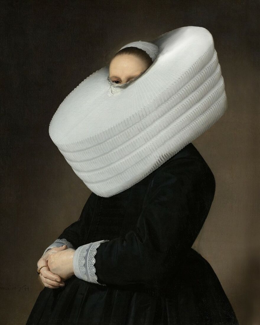 Masked Portraits Of A German Painter Is Now The Sensation Of Instagram