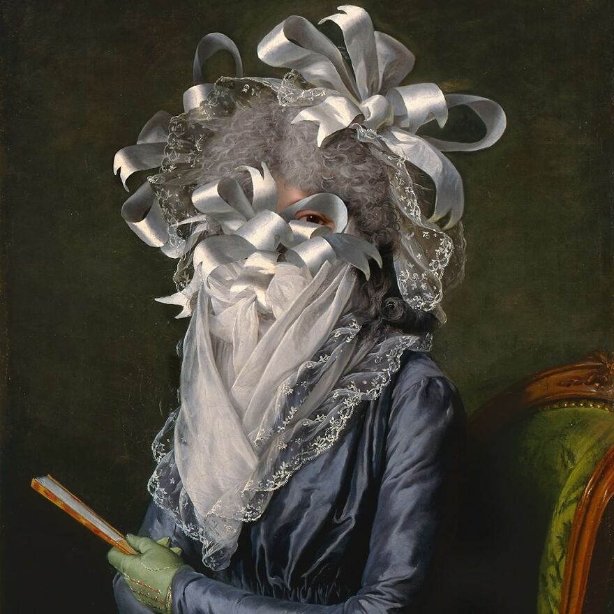 Masked Portraits Of A German Painter Is Now The Sensation Of Instagram