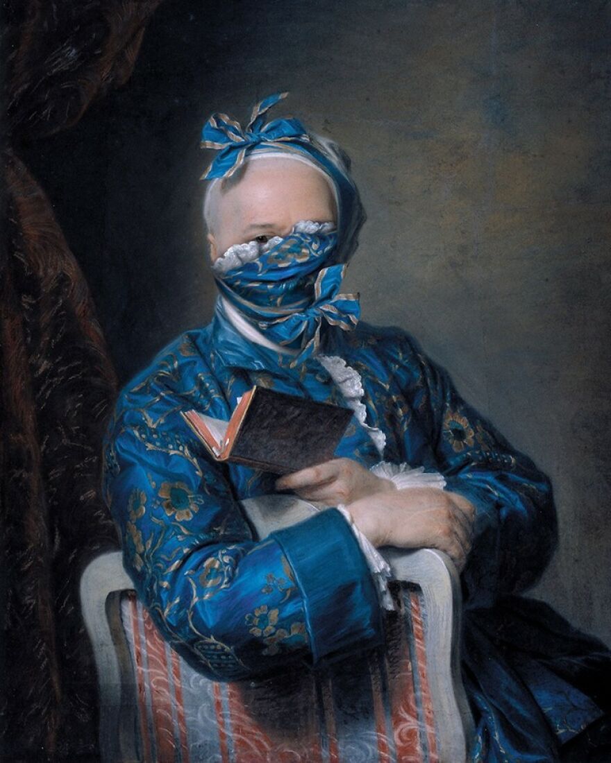 Masked Portraits Of A German Painter Is Now The Sensation Of Instagram