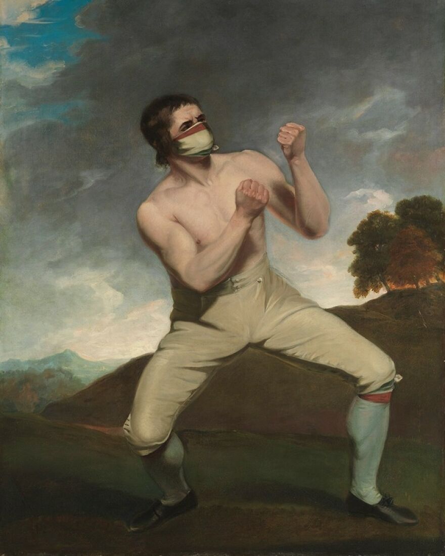 Masked Portraits Of A German Painter Is Now The Sensation Of Instagram