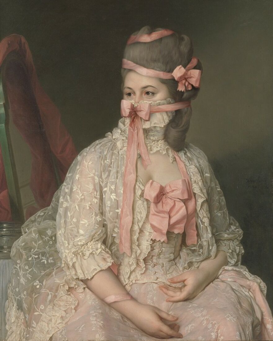 Masked Portraits Of A German Painter Is Now The Sensation Of Instagram