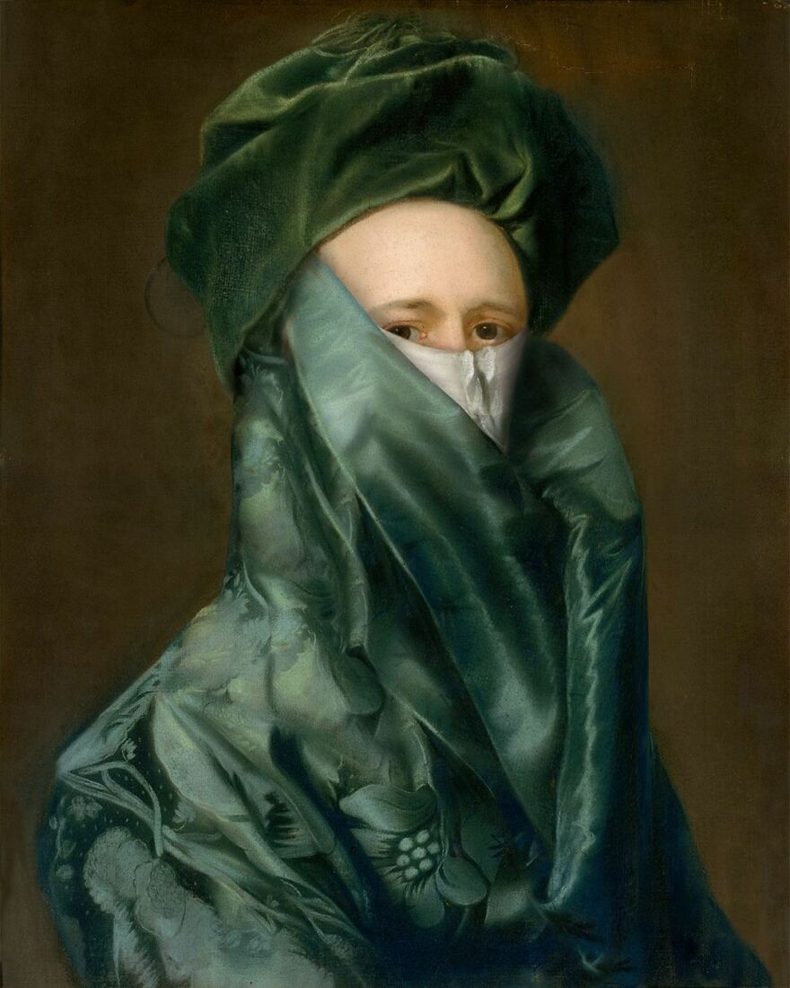 Masked Portraits Of A German Painter Is Now The Sensation Of Instagram
