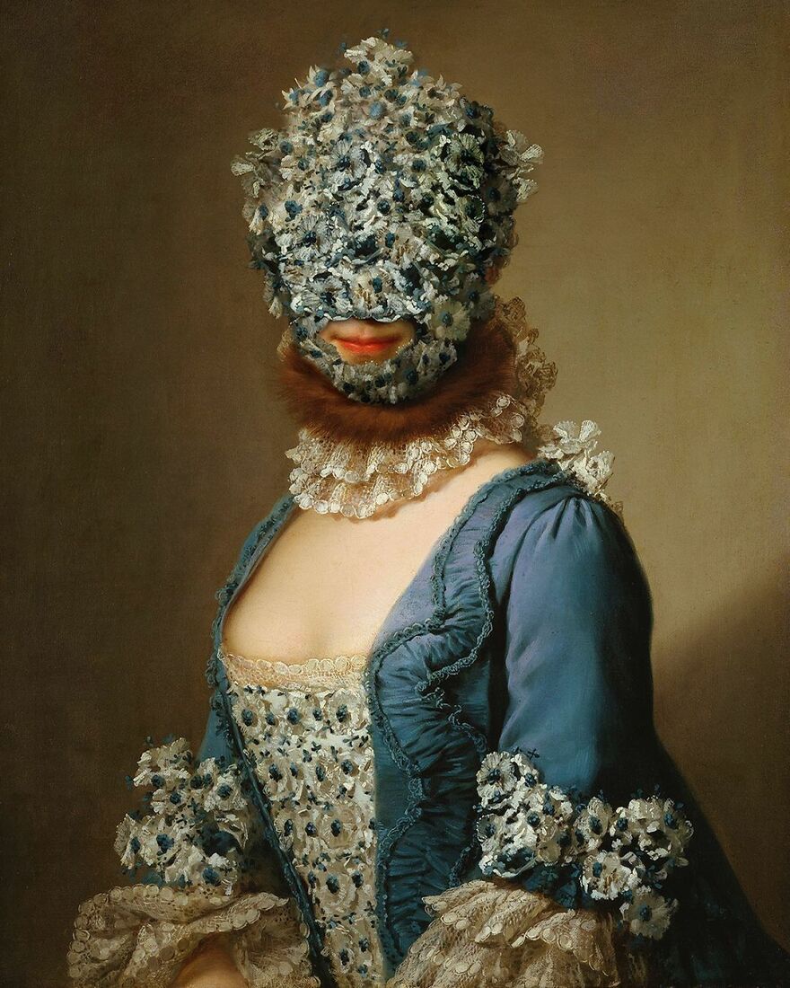 Masked Portraits Of A German Painter Is Now The Sensation Of Instagram