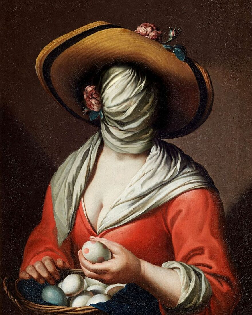 Masked Portraits Of A German Painter Is Now The Sensation Of Instagram