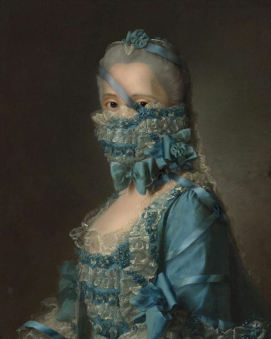 Masked Portraits Of A German Painter Is Now The Sensation Of Instagram