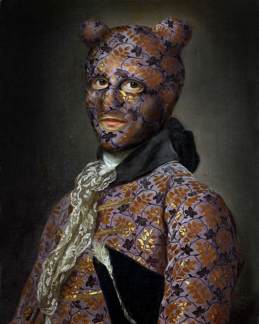 Masked Portraits Of A German Painter Is Now The Sensation Of Instagram