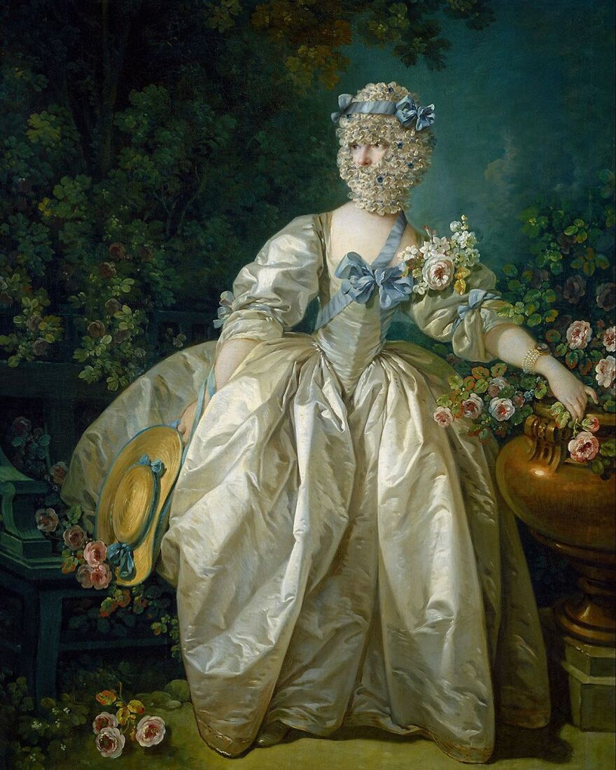 Masked Portraits Of A German Painter Is Now The Sensation Of Instagram