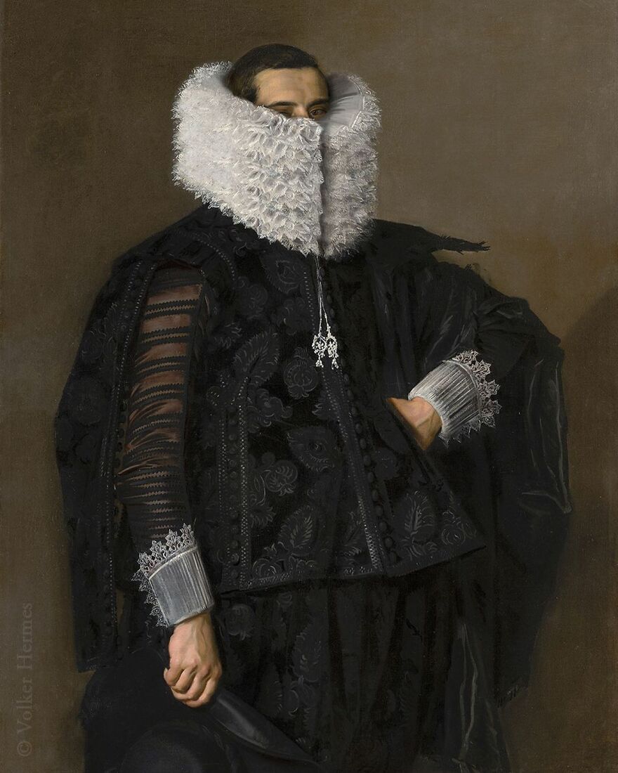 Masked Portraits Of A German Painter Is Now The Sensation Of Instagram