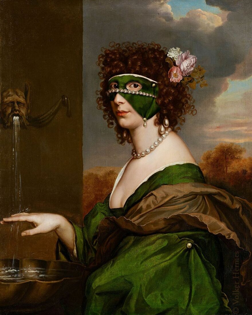 Masked Portraits Of A German Painter Is Now The Sensation Of Instagram