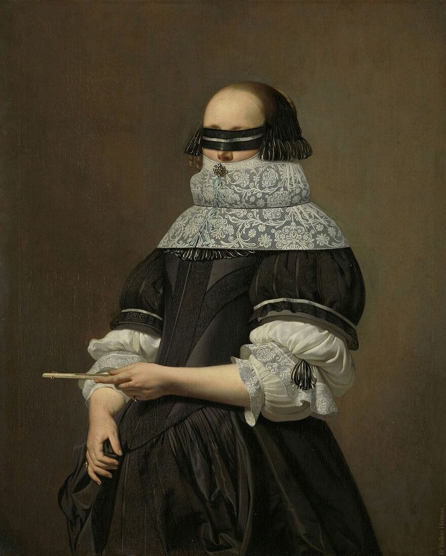 Masked Portraits Of A German Painter Is Now The Sensation Of Instagram