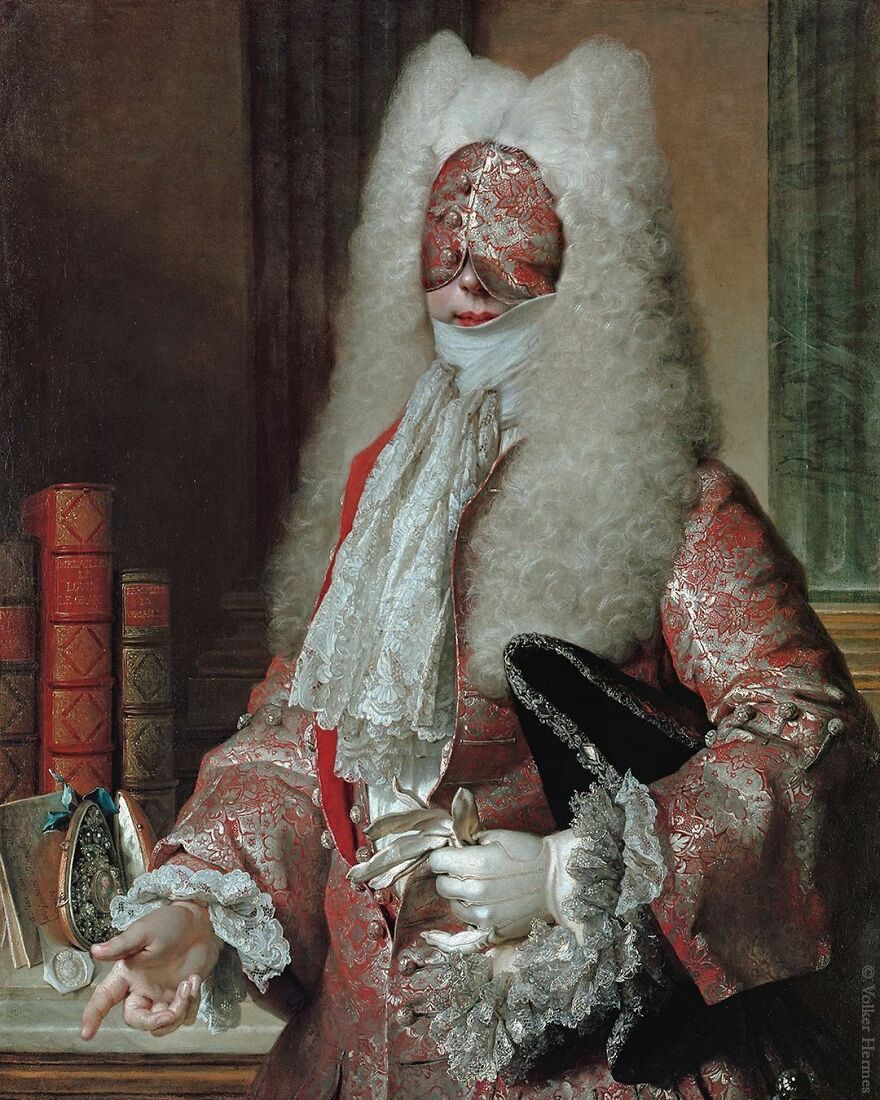 Masked Portraits Of A German Painter Is Now The Sensation Of Instagram