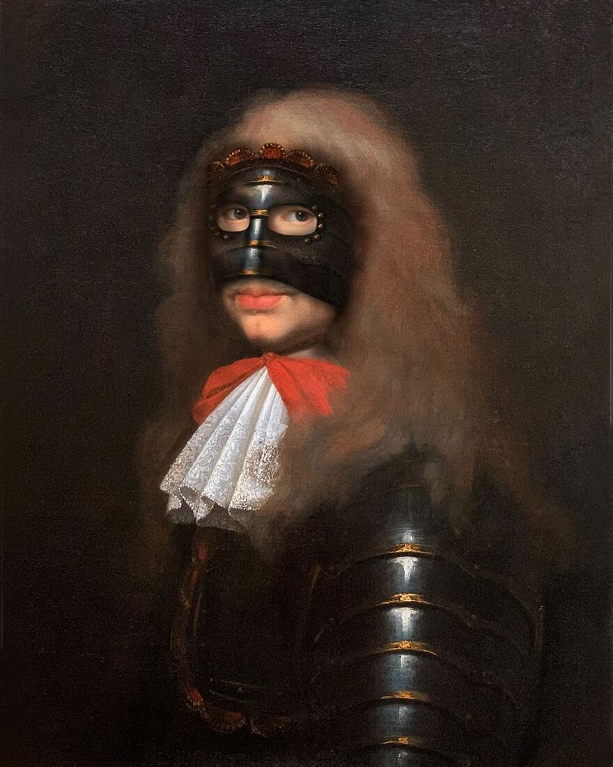 Masked Portraits Of A German Painter Is Now The Sensation Of Instagram