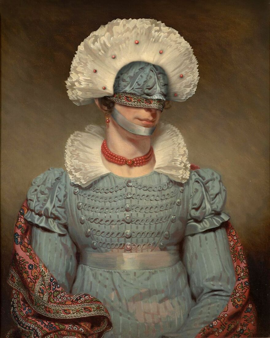 Masked Portraits Of A German Painter Is Now The Sensation Of Instagram