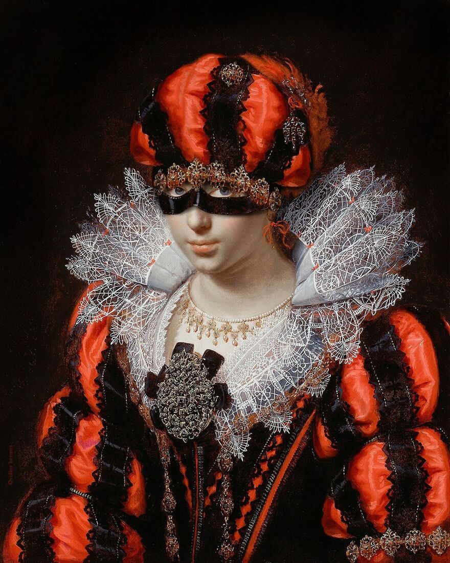 Masked Portraits Of A German Painter Is Now The Sensation Of Instagram