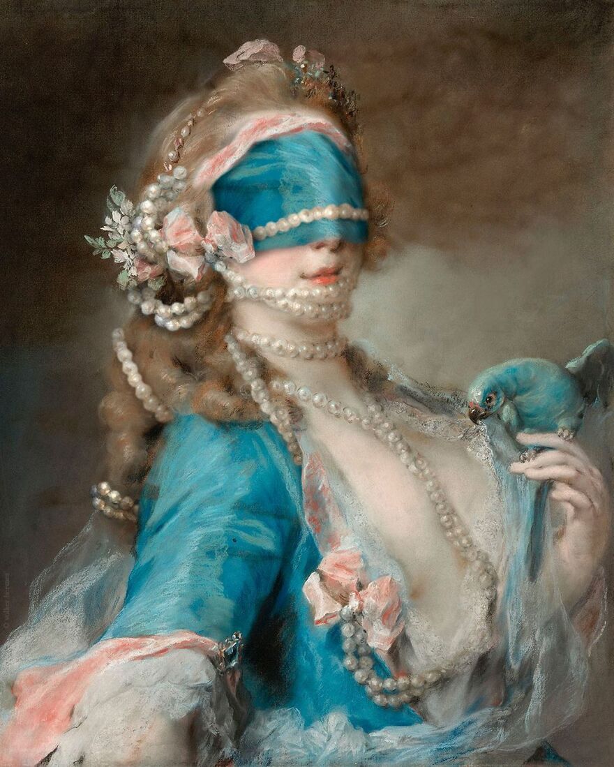 Masked Portraits Of A German Painter Is Now The Sensation Of Instagram