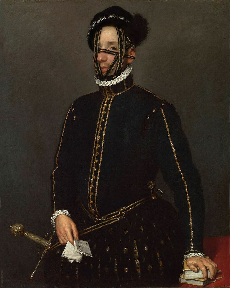 Masked Portraits Of A German Painter Is Now The Sensation Of Instagram