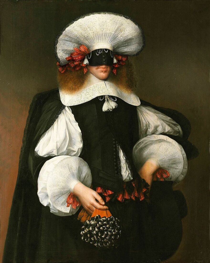 Masked Portraits Of A German Painter Is Now The Sensation Of Instagram