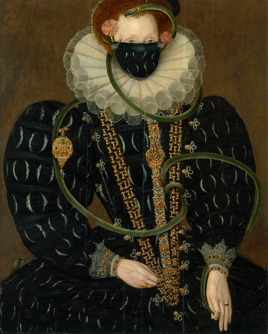 Masked Portraits Of A German Painter Is Now The Sensation Of Instagram