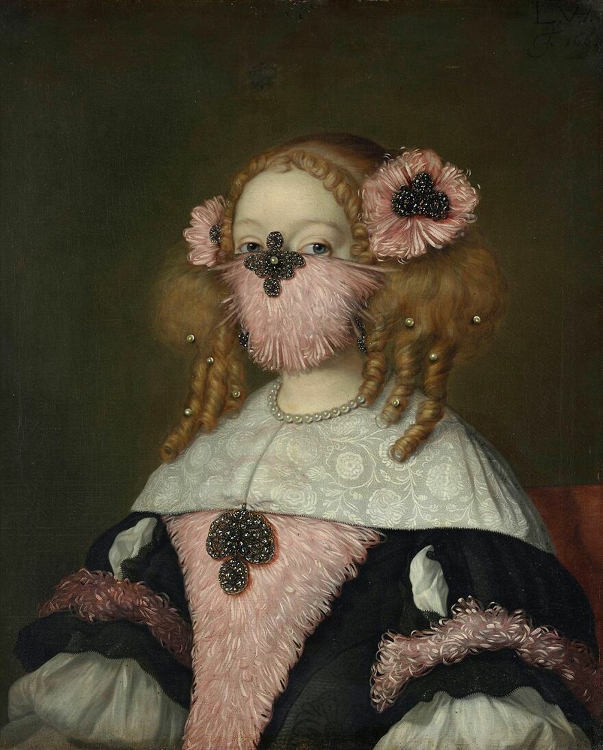 Masked Portraits Of A German Painter Is Now The Sensation Of Instagram