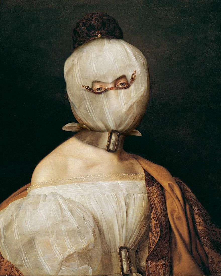 Masked Portraits Of A German Painter Is Now The Sensation Of Instagram