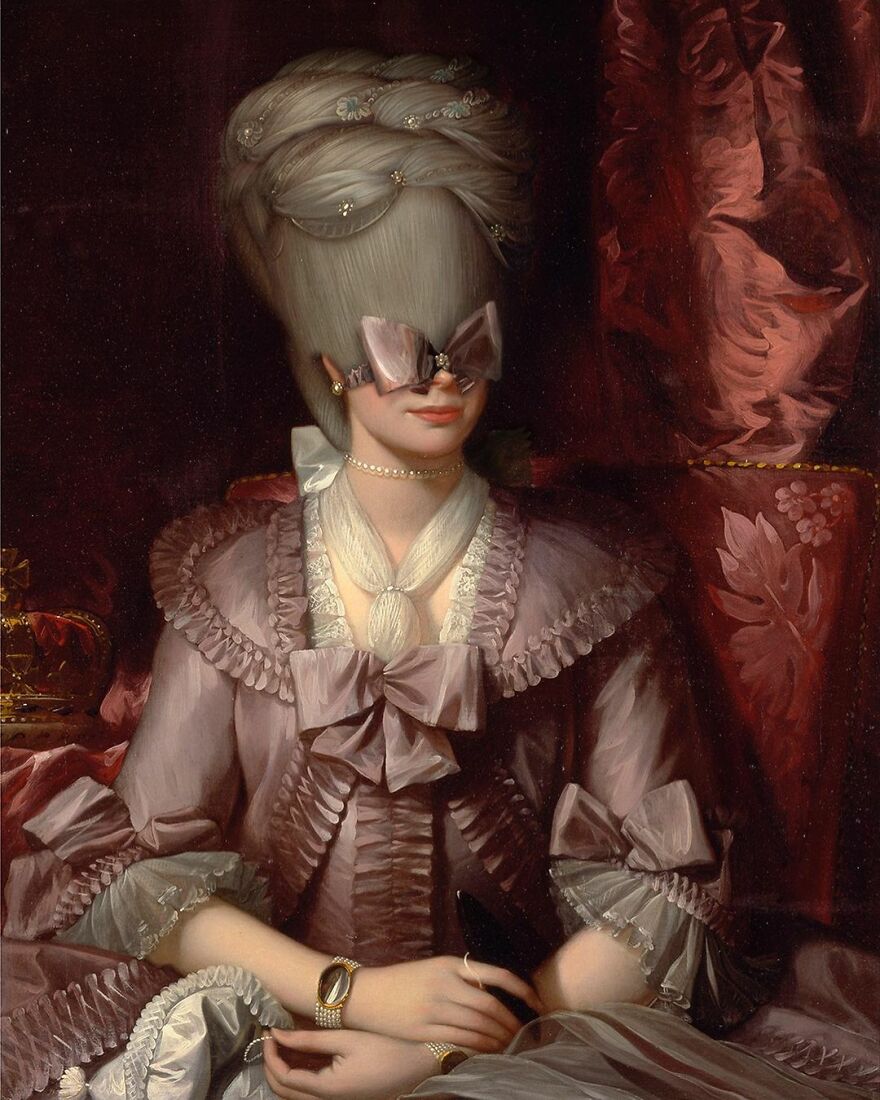Masked Portraits Of A German Painter Is Now The Sensation Of Instagram