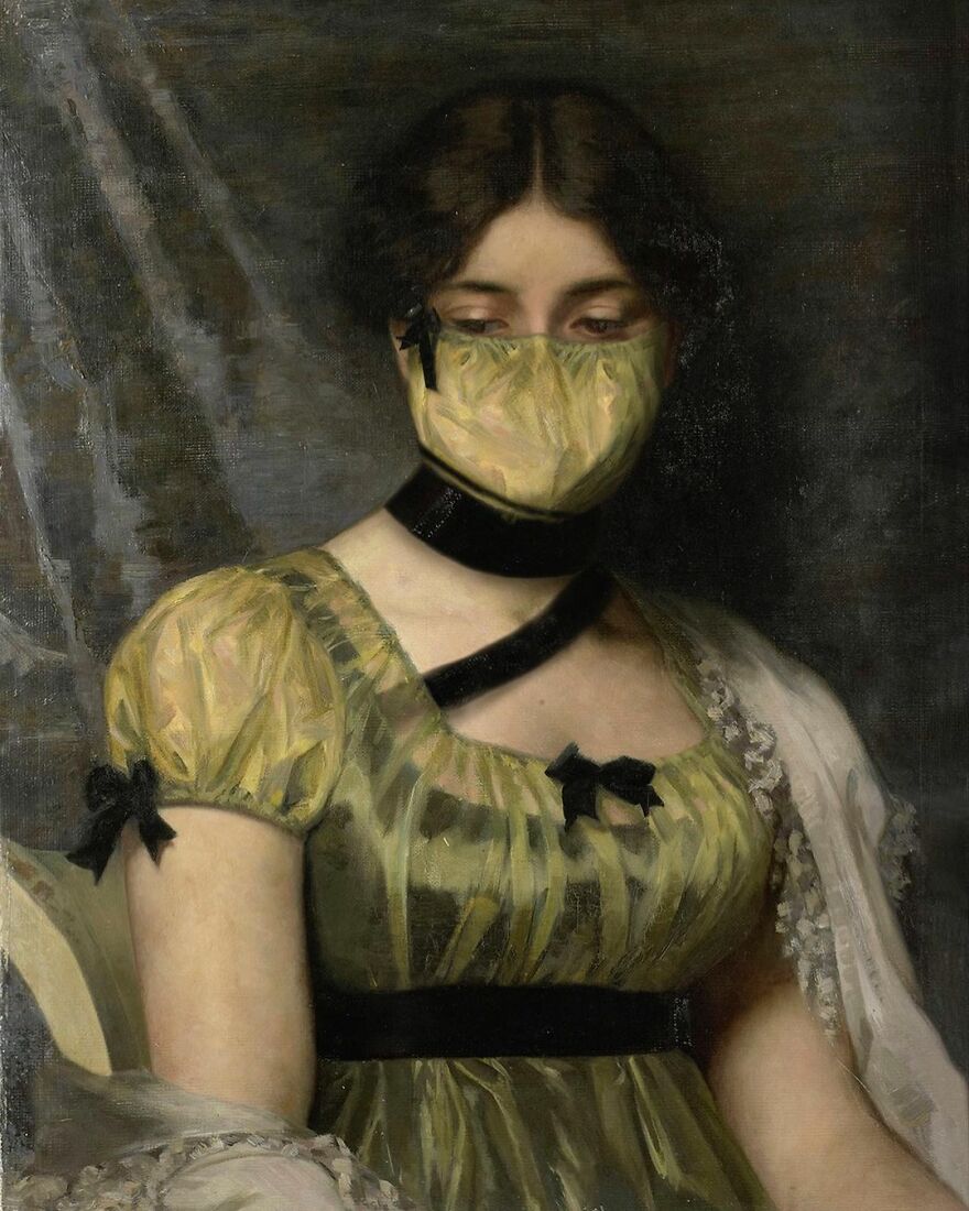 Masked Portraits Of A German Painter Is Now The Sensation Of Instagram
