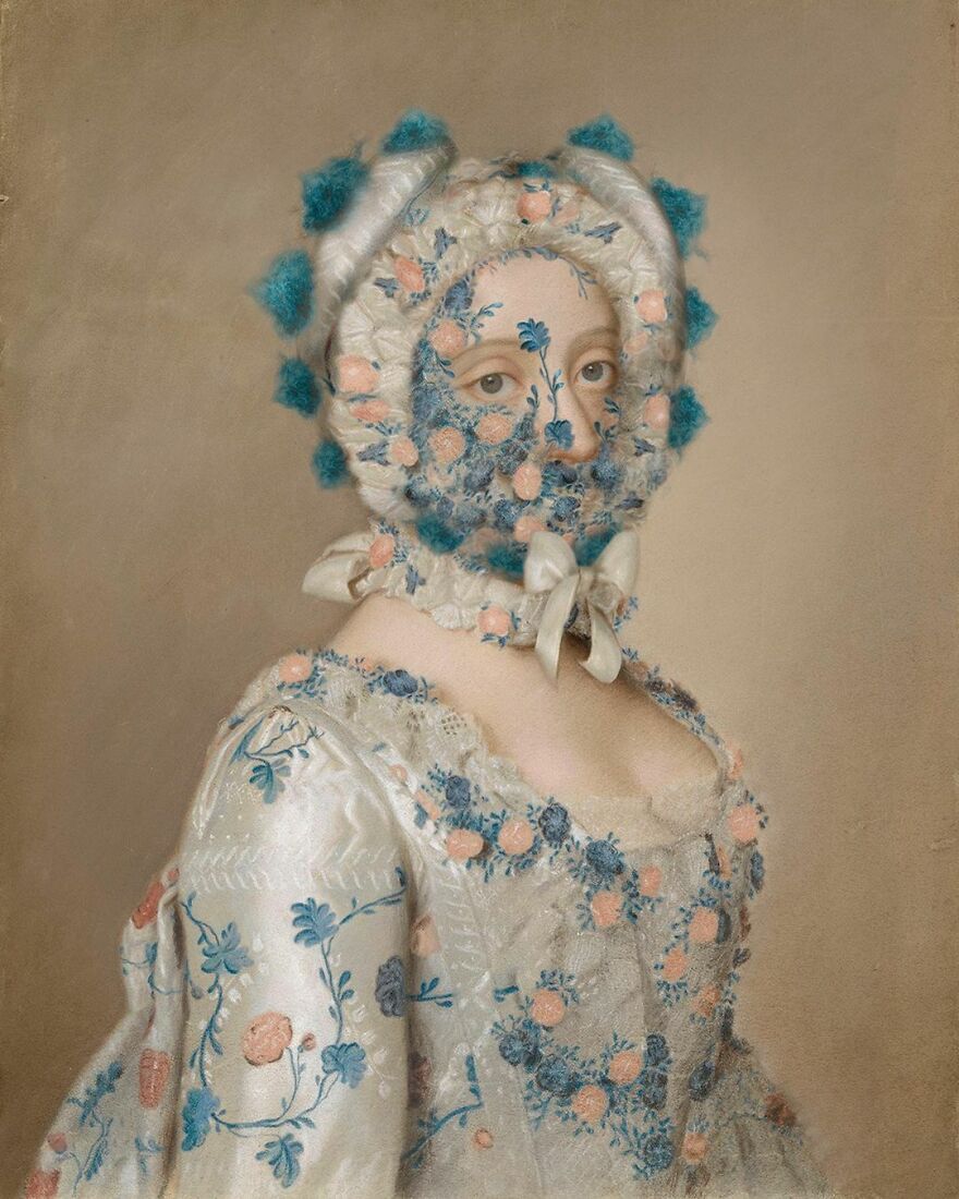 Masked Portraits Of A German Painter Is Now The Sensation Of Instagram