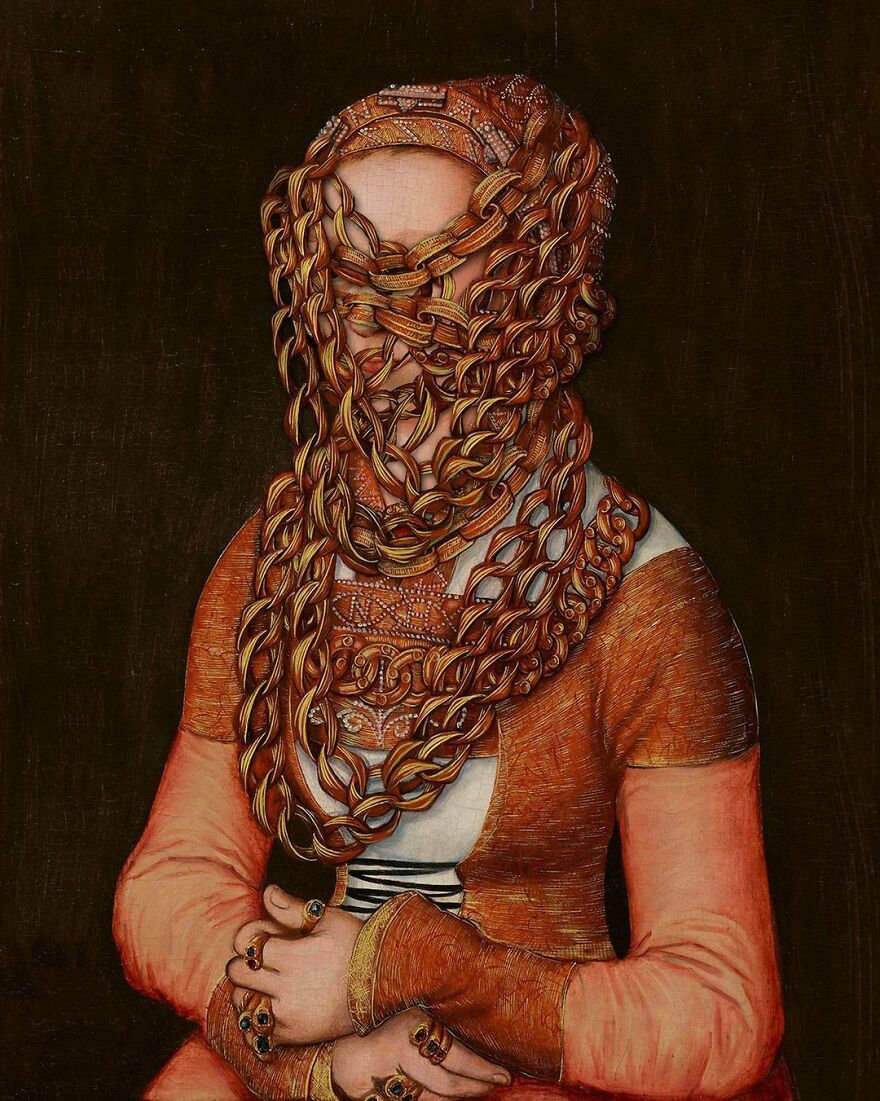 Masked Portraits Of A German Painter Is Now The Sensation Of Instagram